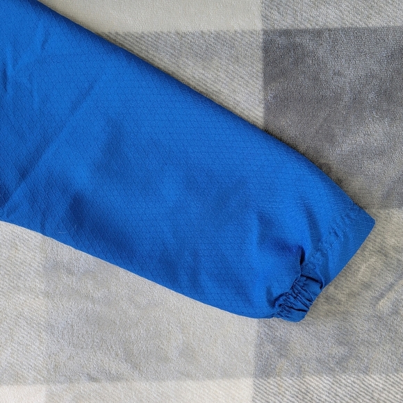 ADIDAS Predator Climacool Jacket Windbreaker Hooded Blue Orange Mens Small - Picture 4 of 15